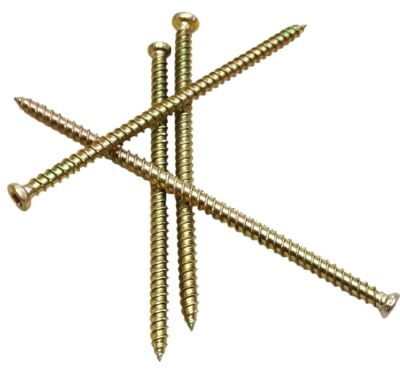 Concrete Screws, Masonary Screws, Concrete Anchor Fixings (7.5 x 50mm-7.5 x 200mm) (7.5 x 90mm, 20, count)