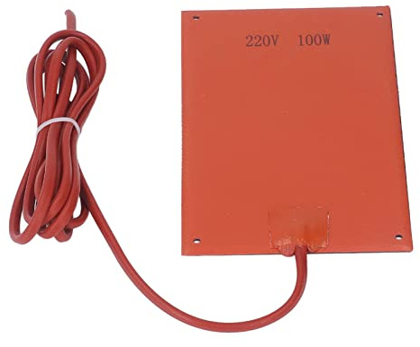 aqxreight Coussin Chauffant pour Carter d', Plaque Chauffante de Moteur de Remplacement, Caoutchouc de Silicone pour Temps Froid, 100 W, Utilisation en Caoutchouc de Silicone, Coussin Chauffant