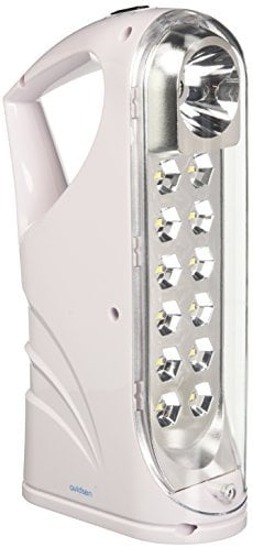 Avidsen 103622 Lampada di Emergenza Portatile con Uscita per Ricarica USB, Bianco