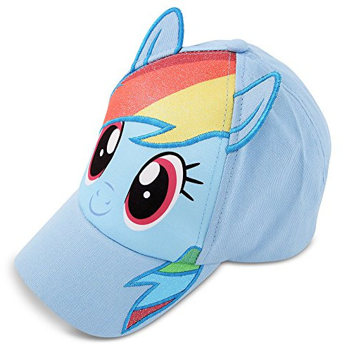 Hasbro Girls Little Pony Character Cotton Baseball Cap, Age, Blue, 12 Months