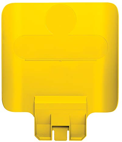 Rubbermaid Commercial Products Recycling Station Billboard, Gelb