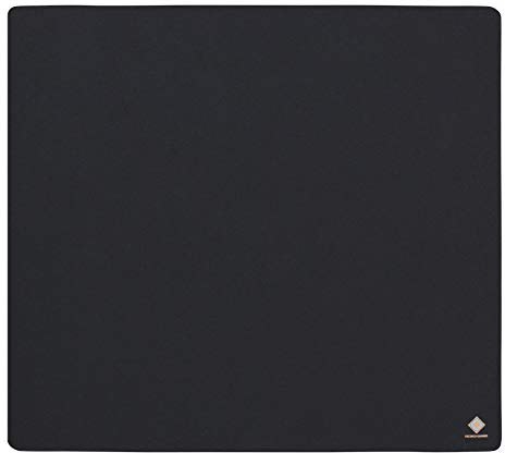 DELTACO GAMING Tapis de Souris Gamer XL | L 45 x l 40 x H 0,4 cm | Caoutchouc SBR | Surface Textile | Antidérapant | Grande Résistance