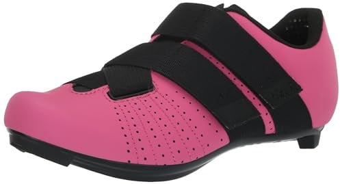 Fizik Unisex R5 Tempo Powerstrap Fahrradschuhe, rosa,schwarz