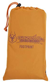Gazelle Tents™, T4 Plus/T8 Tent Footprint, 300D, Waterproof Ground Tarp, 4 Tack Down Stakes, GA103