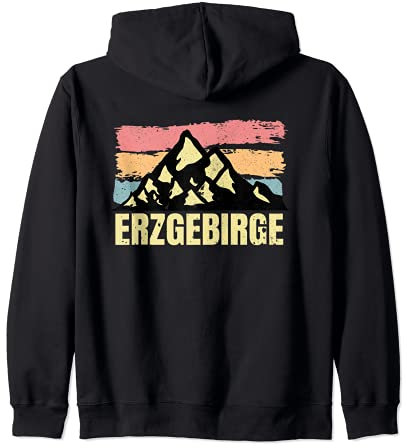Erzgebirge Wismut aue Fan Berg Berge Geschenk Kapuzenjacke