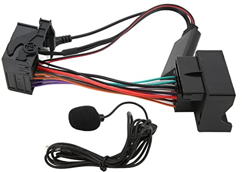 Auto Audio Adapter, Bluetooth 5.0 AUX-IN Kabel, Auto Audio Adapter, Bluetooth 5.0 Kabel, für C2 C3 C4, mit Netzteil und Klemme, Auto Radio, Fahrzeug Sound System