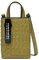 Liebeskind Berlin PB Croco Paperbag, Extra Small (HxBxT 8.6cm x 13.5cm x 0.5cm), Matcha