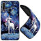 JEZSTHAI Schutzhüllen für Handy Wiko View 3 Pro Hülle Silikon Fallschutz Muster Design Handyhülle,Ultra Dünn Flexible Stoßfeste Bumper Case,Weiche Anti-Kratzt Rückseite,B09