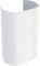 Cache décoratif Geberit ONE pour siphon de lavabo, 505.058.; Coloris: blanc
