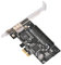 KIMISS PCI-E-Controller-Karte, PCI-spezifisch für IDE Ata133 II Esata -Karten-Adapter-Konverter 2 Innere SATAII-Schnittstelle für Winds 2000 XP Server 2003 XP Sixty Four Bit