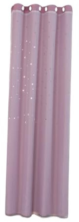 Amosfun Sternenvorhang Für Kinderzimmer Doppellagiger Hohlvorhang Aus Polyestergewebe Transparenter Verdunkelungsvorhang Für Fenster