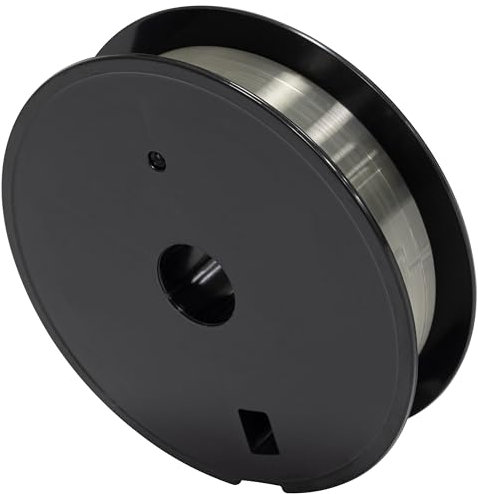 AERZETIX - C68888 - Bobina rotolo di filo da pesca monofilo 100 m - spessore 0.18mm - resistenza 5.2 kg - stiramento = 0 - colore trasparente - in nylon - esca canna pesce corda