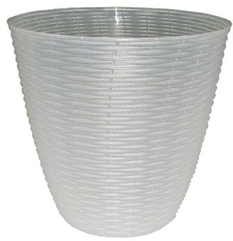 Bama - Maceta de plástico (3 L), transparente