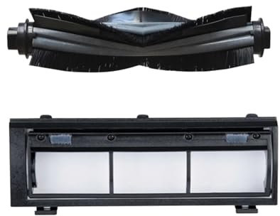 GUWIE Hauptbürste, Hauptbürstenabdeckung, kompatibel mit Yeedi Mop Station, selbstreinigendes Roboter-Ersatzteil-Ersatzkit Ersatzteile