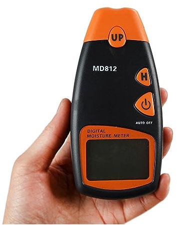 Feuchtemesser 2 Pin Digital LCD Feuchtigkeitsmesser Luftfeuchtigkeit Brennholz Feuchtigkeitsdetektor Tester