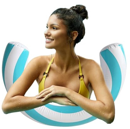 Aufblasbarer Pool-Schwimmring, Gummiring, elastische PVC-Nudeln, Sommerurlaub, Schwimmreihe, Schwimmhilfe, Wassergymnastik, Schwimmnudel für Erwachsene und Kinder