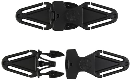 2 Anti Escape Car Seat Safety Clip, Automotive Children Seats Secure Lock Adjustable Child Safety Chest Strap to Prevent Kids Taking Their Arms Out for Home Outdoor High Chairs Strollers