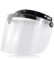 EVURU Helmlinsen-Visier-Ersatz Für AGV K5 K5S K3SV K1 Motorradhelmlinse Pinlock Anti-Scratch-Schild Motorradzubehör Brille Moto Helmvisier(Transparent)