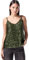Street One Studio Damen F345215 Blusentop mit Pailletten Sparkling Green 36