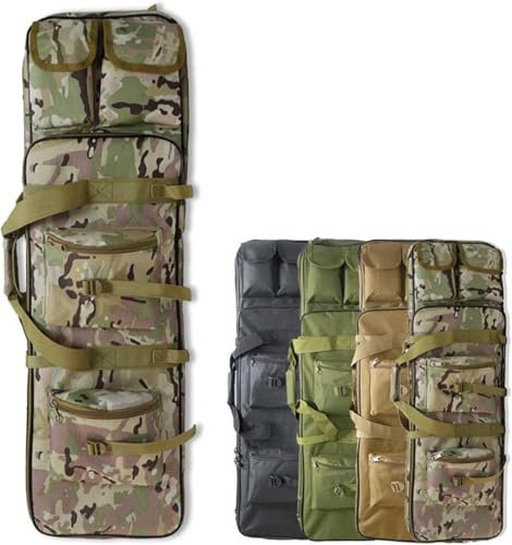 Airsoft Armas Mochila para Fusil Bolsa Flexible para Fusil Bolsa Táctica para Fusil Bolsa para Pistola Airsoft Funda Escopeta Porta Caza para Almacenar Transportar A,81CM