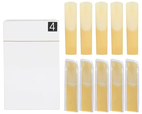 10 x Holz-Saxophon-Mundstück-Pfeifen, Saxophonpfeifen, Saxophonpfeifen, Holzblasinstrumentententeile, langlebig