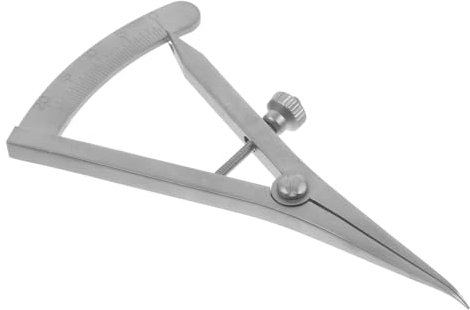 WRITWAA Regla De Posicionamiento Ocular Regla Para Medir Párpados De Acero Inoxidable Herramienta Para Cirugía De Párpados Dobles Bricolaje