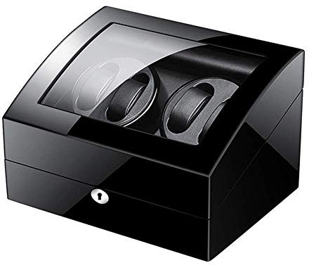XFZJCHAP Automatic Watch Winder 4+6 Watch Winder Box Dual Power Supply Piano Varnish Outdoor Silent Motor Flexible Watch Cushion Watch Winder Display Watch Box Storage (D A)