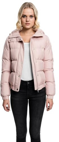 Urban Classics Giacca da donna con cappuccio, Giacca, Rosa (Lightrose 823)., S