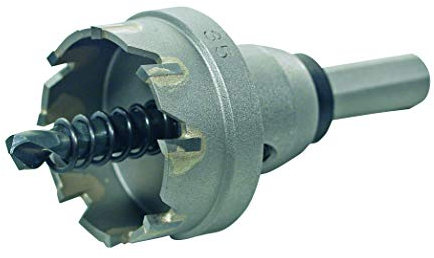 WILPU 34/27 F Hartmetall Flachschnitt-Lochsäge Ø 27mm mit 12mm Schnitttiefe - mehrmaliges Nachschleifen möglich