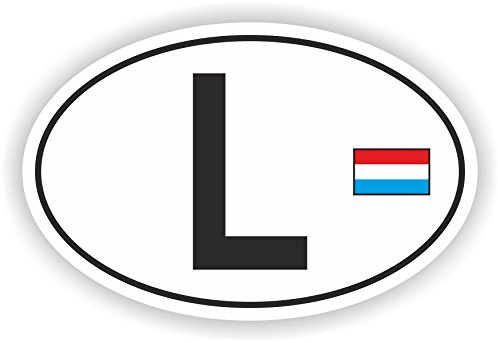 Länderkennzeichen EU Auto LKW Anhänger Länderkennzeichen (Luxemburg)