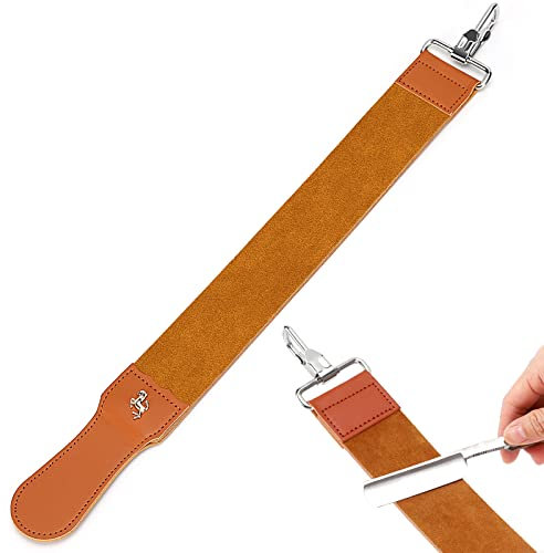 Straight Razor Strop Leather Sharpening Strap Barber Leather