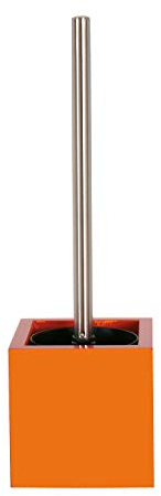 MSV Toilet Brush, Stainless Steel, Orange, 0
