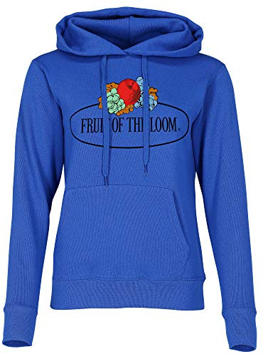 Fruit of the Loom Damen 012038 Kapuzenpullover, Blau (Royal 51), XX-Large