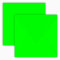 25 Quadratisch Briefumschläge 12,5 x 12,5 cm / 125 x 125 mm/Neon Grün/Grammatur: 100 g/m² /Verschluss-Technik: feuchtklebend,