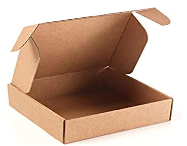 Pack 20 Cajas Cartón Kraft Automontables con Tapa – Doble Pared, Resistentes para Envíos, Ecommerce y Mensajería con medidas 13x15x4 cm