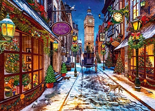 Ravensburger Puzzle 17086 - Weihnachtszeit - 1000 Teile Puzzle für Kinder und Erwachsene ab 14 Jahren, Weihnachtspuzzle