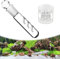 2 Stück Planarienfalle, 3 Loch Klarglas Glas Planaria Trap 8 Löcher Acryl Falle für Fisch Tank Aquarium Wurm Catcher Trap für Fangen von Planarien, Schnecken, Blutegeln im Aquarium
