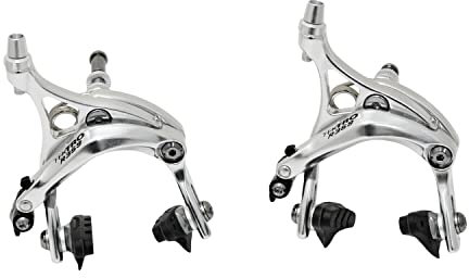 TEKTRO R359 Dual Pivot Caliper Bremsen-Set, 39–54 mm, entworfen für 32C Reifen, Silber, MH2657