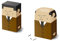 Salaryman-Radiergummi, von haarig bis haarlos, EIN Radiergummi, der den Druck von Männern im mittleren Alter widerspiegelt, der echte Schwierigkeiten reflektiert (Größe: 8,9 x 5,9 cm)