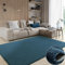 MY-RUG Teppich Shaggy Star Hochflor rechteckig dunkelblau 230 x 160 cm - Wohnzimmerteppich, Kuschelteppich, Einfarbig