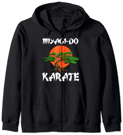 Miyagi-Do Karate Bonsai-Baum, Geschenk für Jugendliche Kapuzenjacke