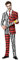 Suitmeister Twisted Circus Party Anzug für Herren - Größe: XL - Kostüm Halloween, Karneval, Weihnachtsparty