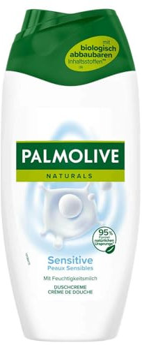 6x Palmolive Naturals Sensitive Nourishes Skin with Vitamin E Shower Cream 250ml