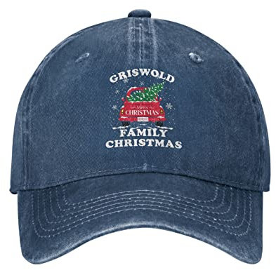 GQWJKSZ Weihnachtsmütze Griswold Familie Weihnachtsmütze für Männer Baseballmütze Grafikkappen