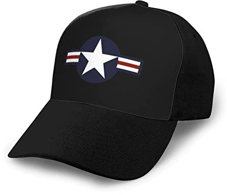 Baseball Cap Roundel Der USAF Black Trucker Hut Unisex Baseballkappe Verstellbare Baseballmütze Für Outdoor Reisen Running