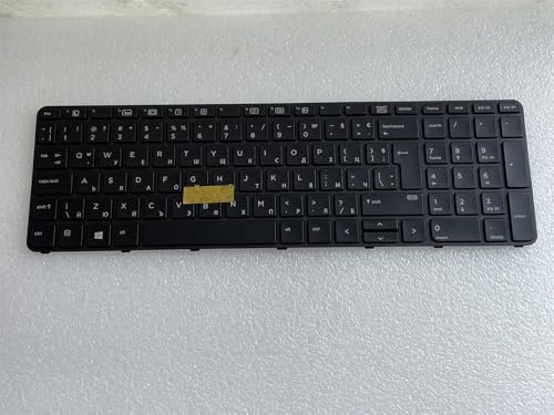Para teclado HP ProBook 650 G2 655 G3 841145-262 búlgaro
