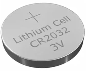 Pilas de botón CR2032 3V (Pack de 2) Litio manganeso sin Mercurio Uso Universal en electrónica