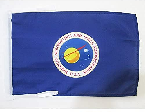 Drapeau NASA des Etats-Unis 45x30cm - PAVILLON National Aeronautics and Space Administration des USA 30 x 45 cm haute qualité - AZ FLAG