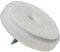 Adsamm® / 4 x Filzgleiter mit Schraube / Weiß / Ø 40 mm / rund / Möbelgleiter zum Schrauben in Premium-Qualität