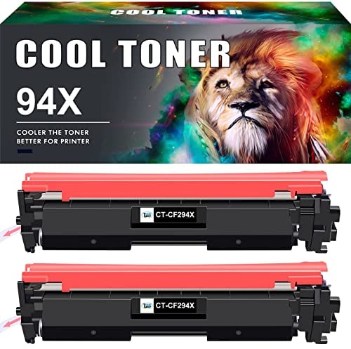 Cool Toner Kompatibel Tonerkartusche als Ersatz für HP 94X 94A CF294X CF294A Laserjet Pro MFP M148dw M148fdw M149fdw M118dw M148 M149 M118 (Schwarz, 2er-Pack)